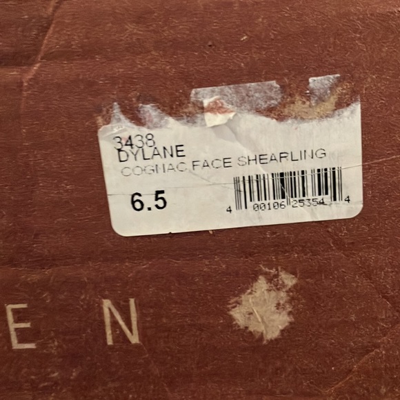 Bastien Dylan Cognac Face Shearling Boota Size 6.5 - Picture 8 of 12